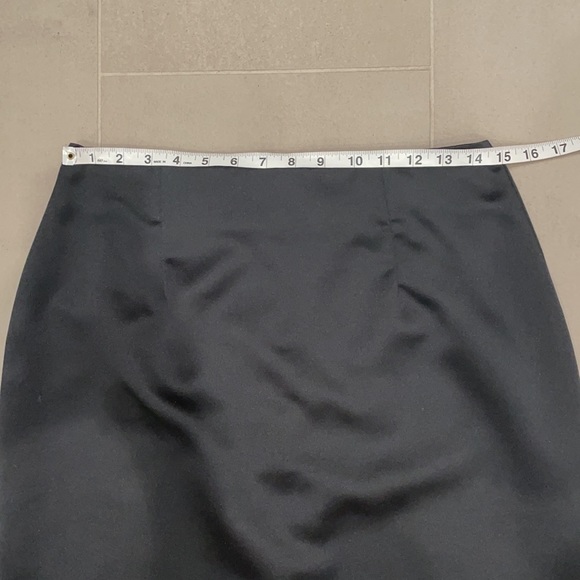 Lafayette 148NY black pencil midi/maxi skirt 40" - Picture 6 of 16